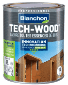BLANCHON Lasure Tech-Wood Toutes essences de bois 1L