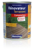 Blanchon Rénovateur pour terrasses en bois composites 2.5L