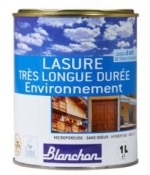 Blanchon Lasure Bois Très Lonque Durée Environnemt 1L