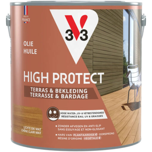 V33 Huile High Protect - Terrasse & Bardage