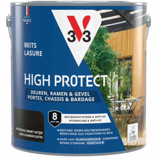 V33 Lasure Portes, Chassis & Bardage High Protect Biosourcé