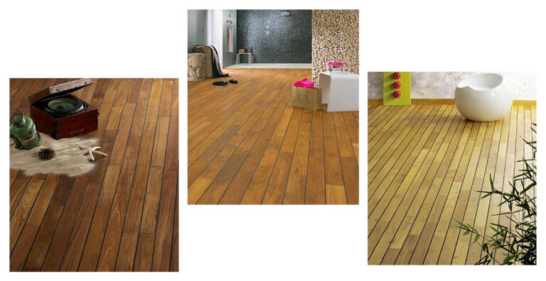 Parquet salle de bain en bois posé par Parketland a Bruxelles