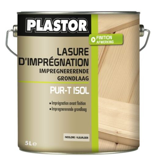Plastor - Lasure Pur-T Isol Satin/Incolore – Image 2