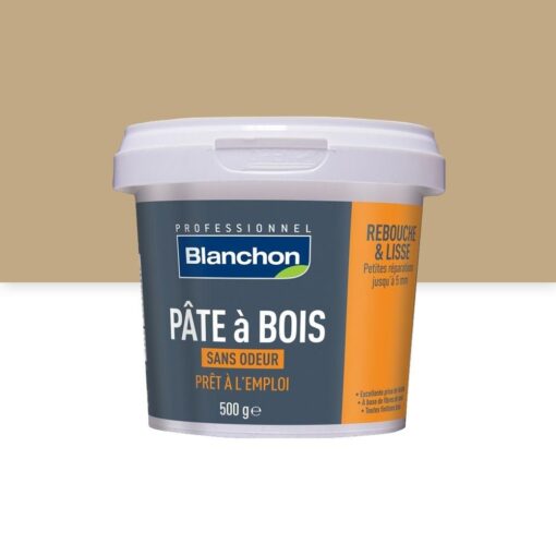 Blanchon - Pâte à Bois - Prêt à l'emploi – Image 2