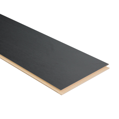 Parquet Stratifié Vesuvius Bois Noir Grain - 7,4x185x1184mm