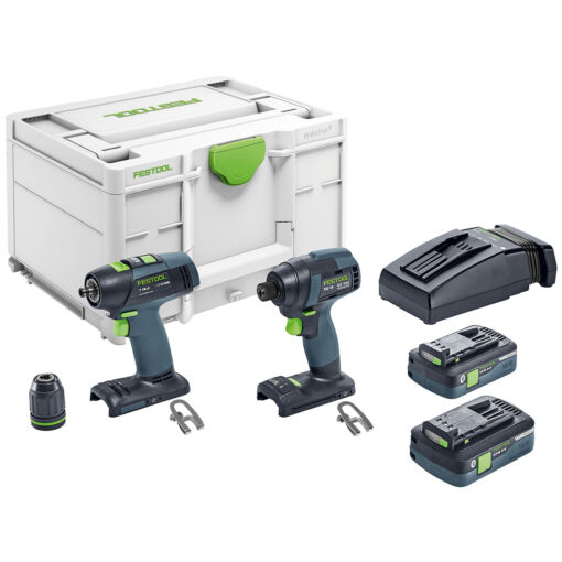 Festool Set de vissage sans fil TID 18 HPC 4,0 I-Set T18 – Image 4