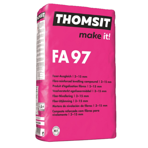 Thomsit - FA97 Enduit de nivellement renforcé de fibres 25 kg – Image 2