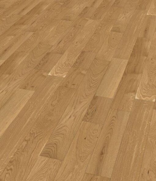 Parquet en Chêne  ABC - Vernis Brossé Naturel - 500/2200x260x15/4mm