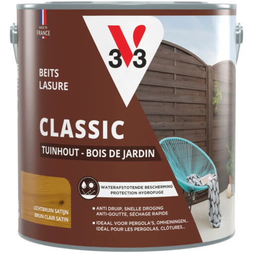 V33 Lasure Bois De Jardin Classic