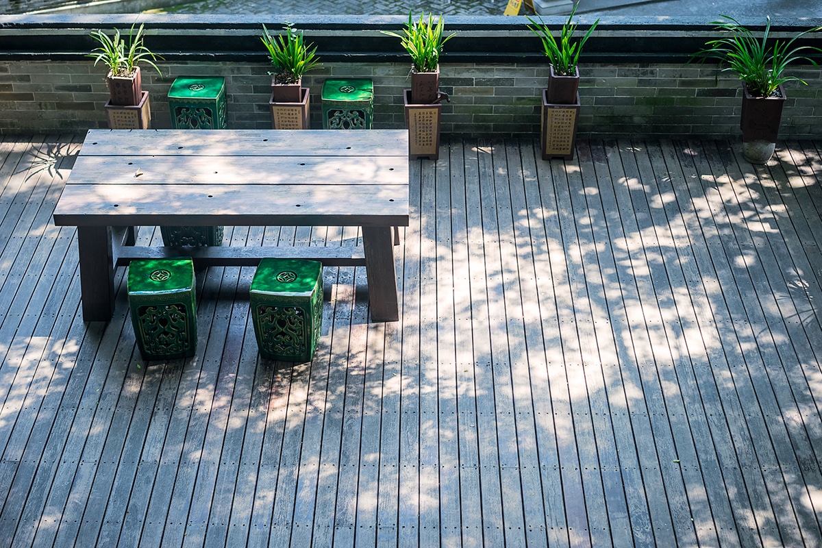 Terrasse en bois