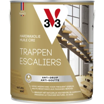 V33 - Huile Cire Escaliers